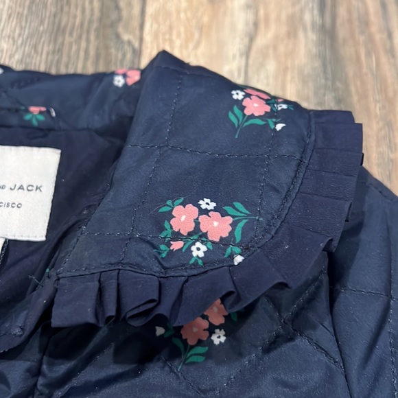 Janie and Jack Floral Coat - Picture 3 of 6